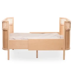 Växasäng 2 i 1 Baby & Juniorsäng - Wooden Edition