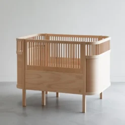 Växasäng 2 i 1 Baby & Juniorsäng - Wooden Edition