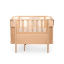 Växasäng 2 i 1 Baby & Juniorsäng - Wooden Edition