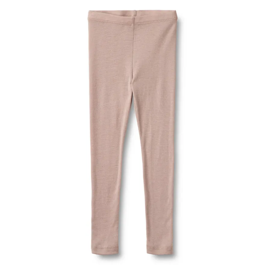 Wheat Agi Ull Leggings - Dry Rose