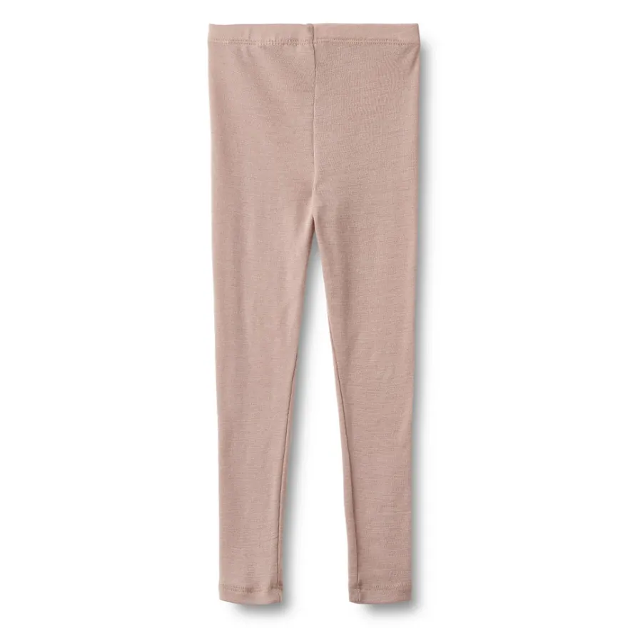 Wheat Agi Ull Leggings - Dry Rose