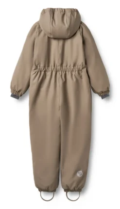 Wheat Aiko Vadderad Regnoverall - Dry Wood