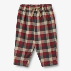 Wheat Arne Byxor - Blue Holiday Check