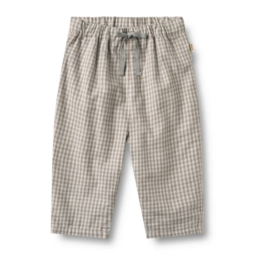 Wheat Arne Byxor - Greybrown Check