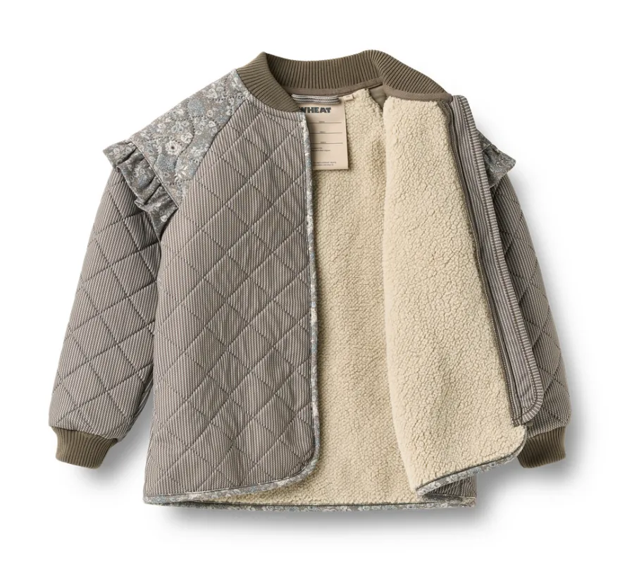 Wheat Ellas Termojacka - Brown Stripe
