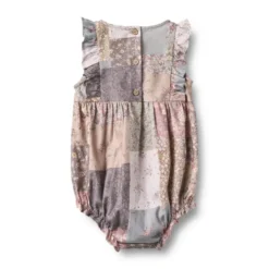 Wheat Emmaline Romper - Patchwork Flowers