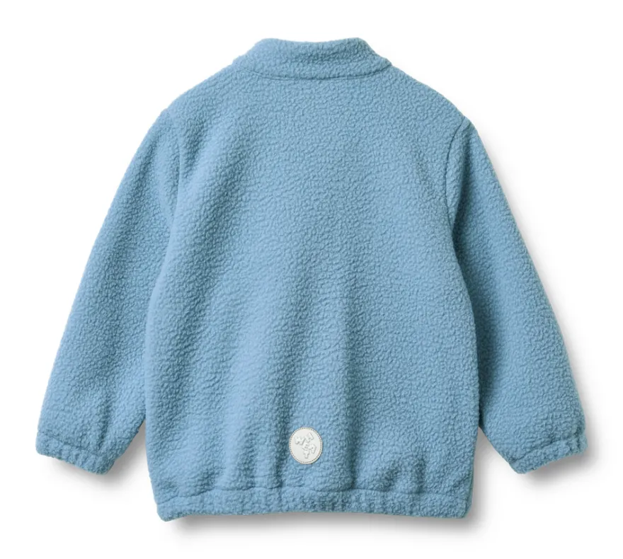 Wheat Helge Fleecejacka - Faded Denim