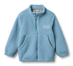 Wheat Helge Fleecejacka - Faded Denim