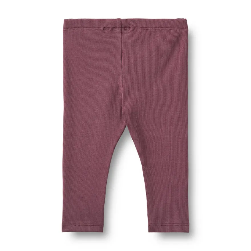 Wheat Jules Jersey Leggings - Eggplant