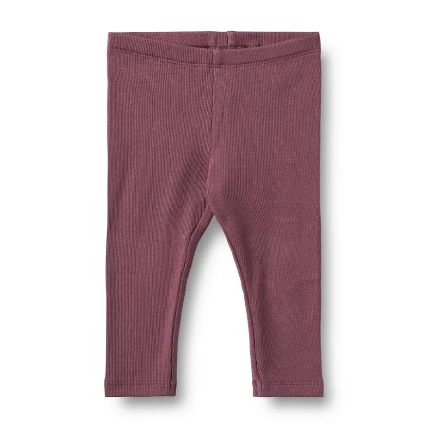Wheat Jules Jersey Leggings - Eggplant
