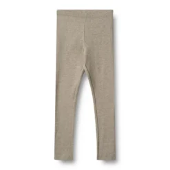 Wheat Jules Jersey Rib Leggings - Gravel Melange