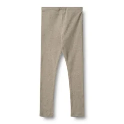 Wheat Jules Jersey Rib Leggings - Gravel Melange