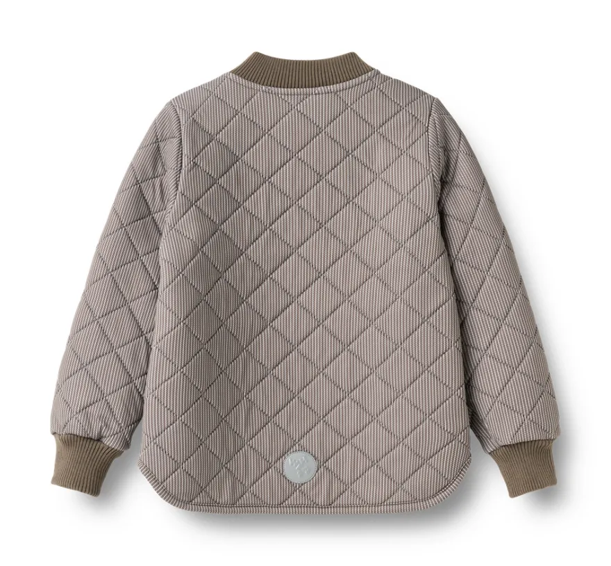 Wheat Loui Termojacka - Brown Stripe