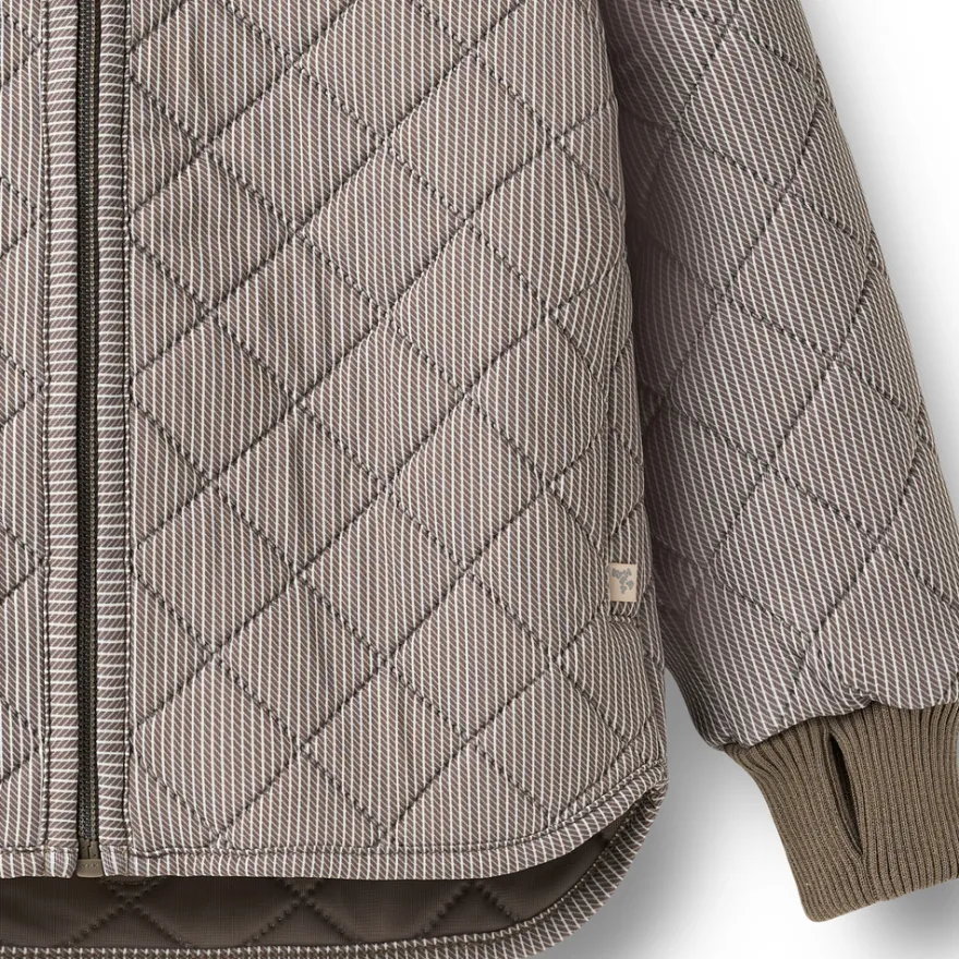 Wheat Loui Termojacka - Brown Stripe