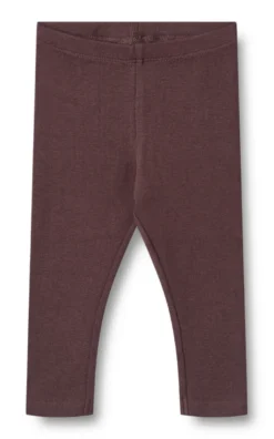 Wheat Maddy Rib Leggings - Fudge