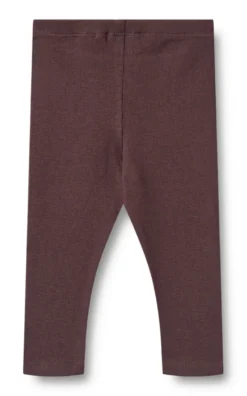 Wheat Maddy Rib Leggings - Fudge