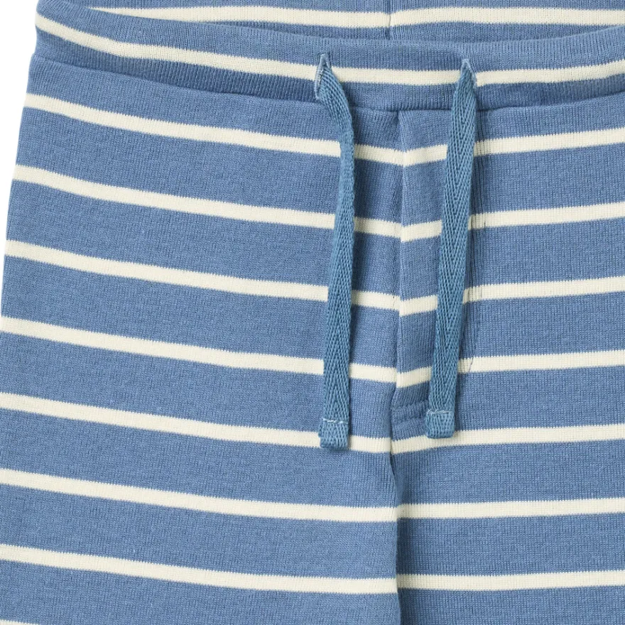 Wheat Manfred Jersey Byxor - Blue Stripe