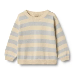 Wheat Morgan Tröja - Soft Blue Stripe