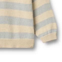 Wheat Morgan Tröja - Soft Blue Stripe