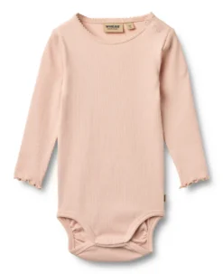 Wheat Regitze Långärmad Rib Body - Powder