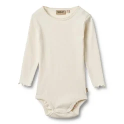 Wheat Regitze Långärmad Rib Body - Ivory