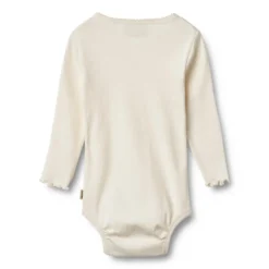Wheat Regitze Långärmad Rib Body - Ivory