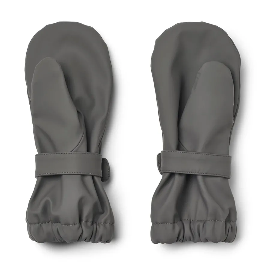 Wheat Regnhandskar Rily - Dark Charcoal