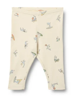 Wheat Silas Leggings - Whale Friends
