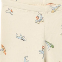 Wheat Silas Leggings - Whale Friends