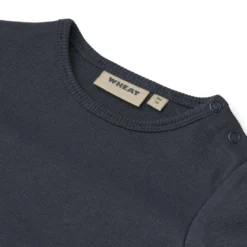 Wheat Spencer Långärmad Rib Body - Navy
