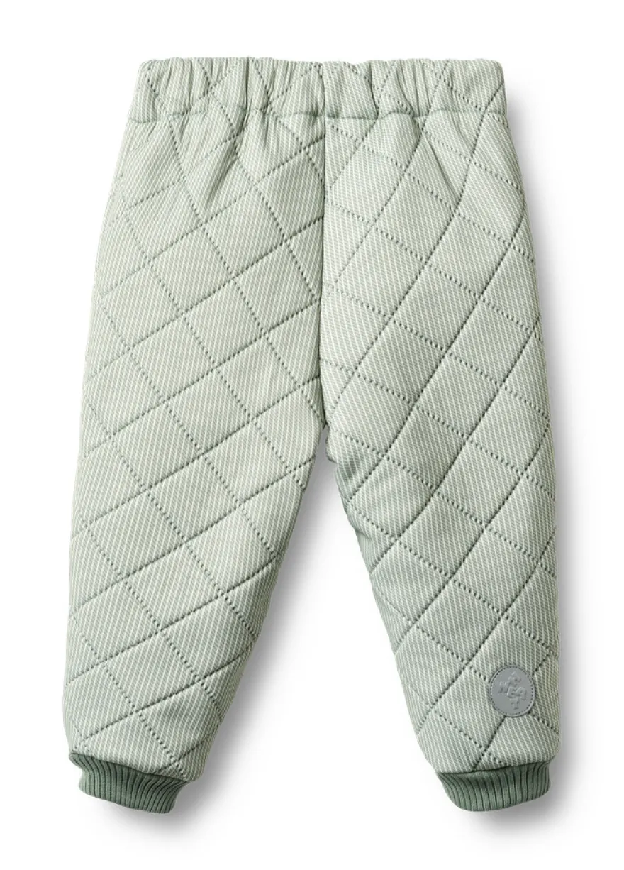 Wheat Termobyxor Alex - Green Stripe