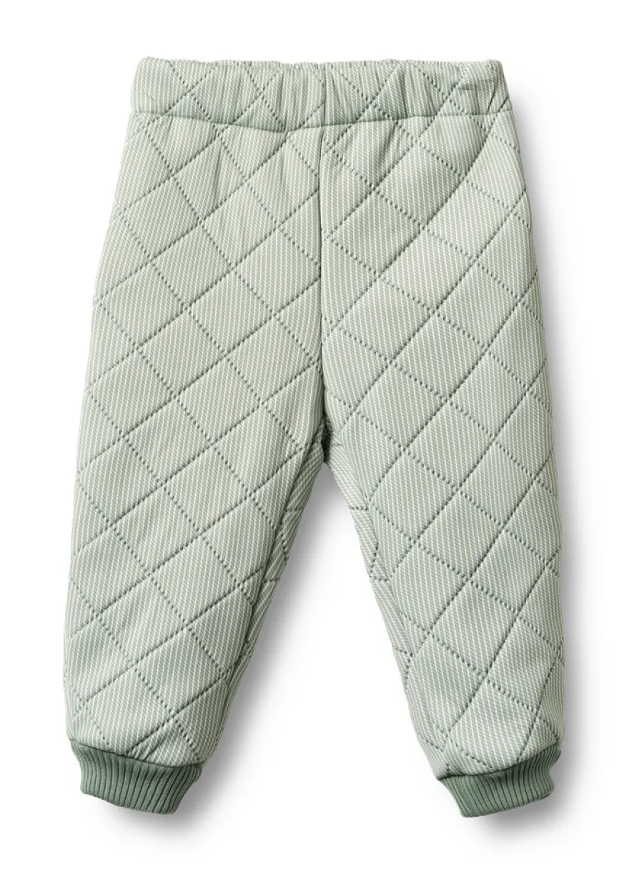 Wheat Termobyxor Alex - Green Stripe