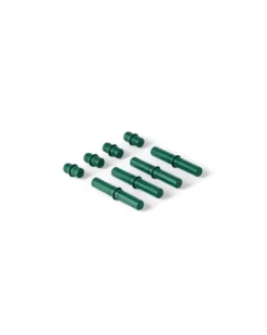8 x Connector Pegs - Forest Green