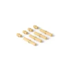 8 x Connector Pegs - Honey Yellow