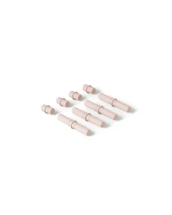 8 x Connector Pegs - Soft Rose