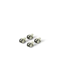 4 x Swirly Wheels - Dusty Green