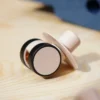 4 x Swirly Wheels - Soft Rose