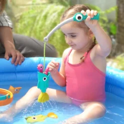 Yookidoo Catch N Sprinkle Fishing Set Og Bucket