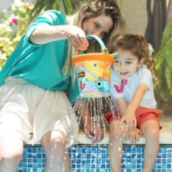 Yookidoo Catch N Sprinkle Fishing Set Og Bucket
