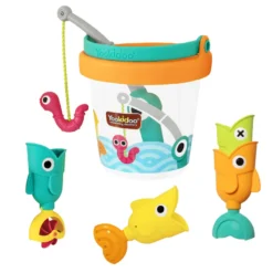 Yookidoo Catch N Sprinkle Fishing Set Og Bucket