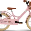 Youke Classic 16-Alu Springcykel med Korg - Retro Rose