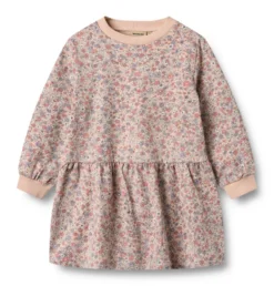 Zenia Sweat Klänning - Rose dust flowers