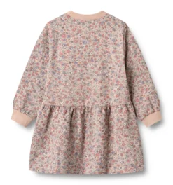 Zenia Sweat Klänning - Rose dust flowers