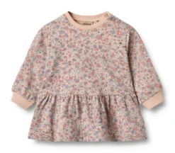 Zenia Sweatklänning - Rose dust flowers