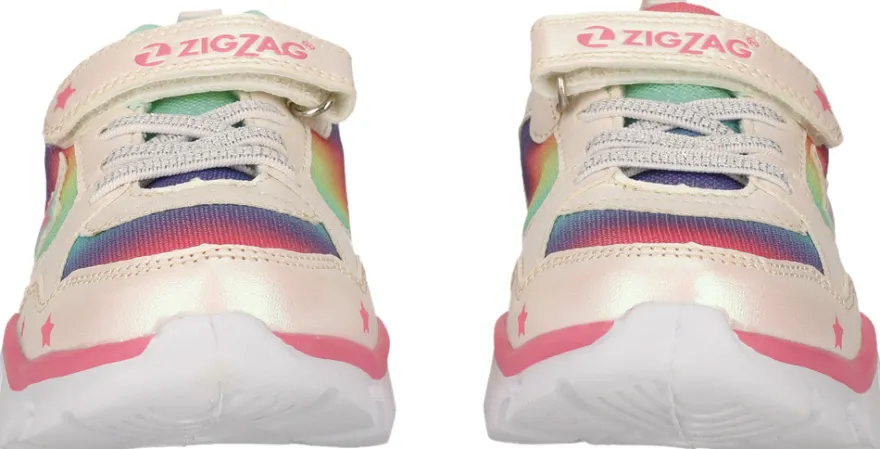 ZigZag Blinkande Sneakers Saserta - White