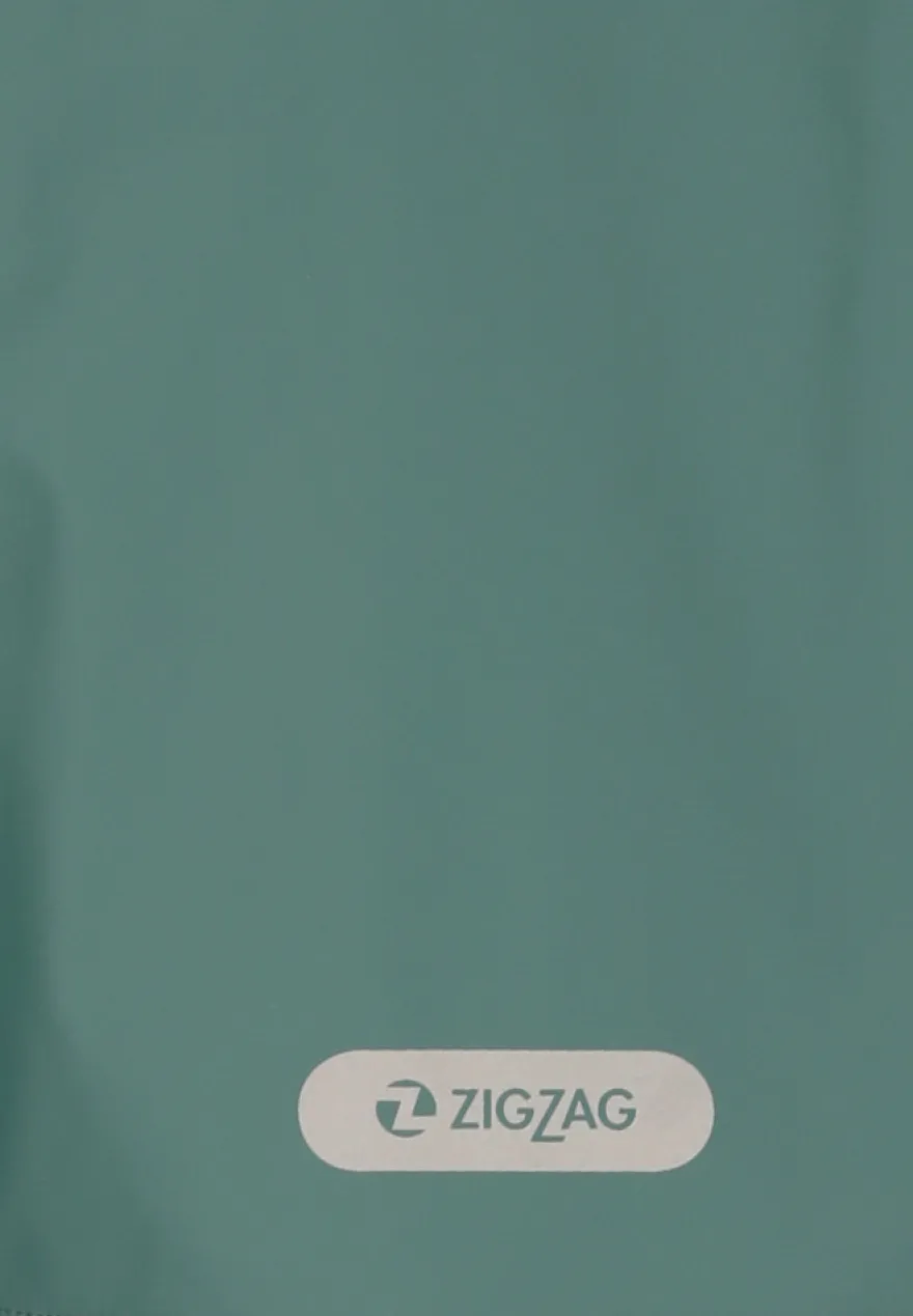Zig Zag Eigil Regnset Fleece - Mallard Green