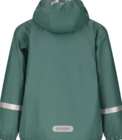 Zig Zag Eigil Regnset Fleece - Mallard Green