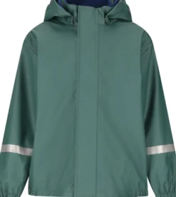 Zig Zag Eigil Regnset Fleece - Mallard Green