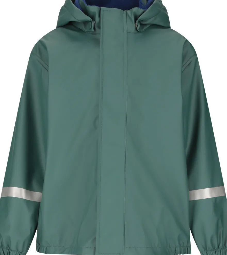 Zig Zag Eigil Regnset Fleece - Mallard Green