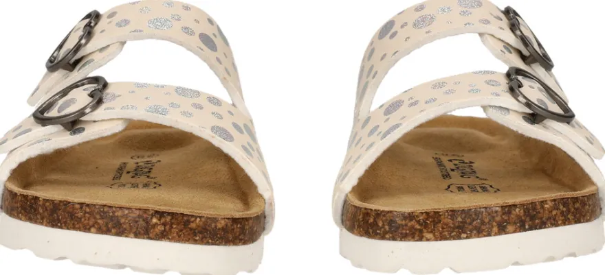 Zig Zag Messina Cork Sandal - Marshmallow